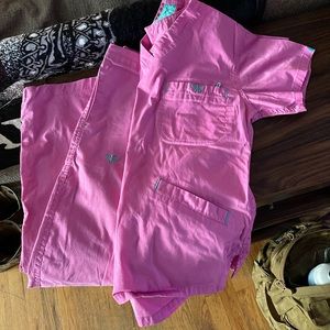 Med couture scrub set